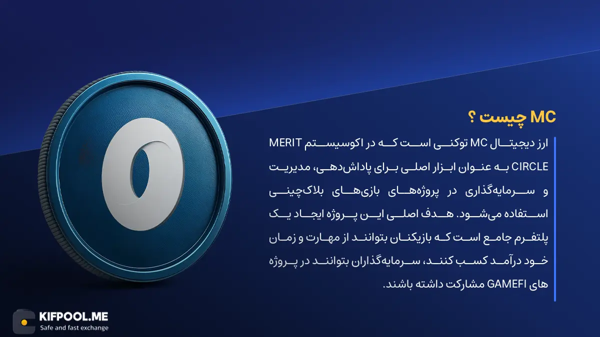 ارز دیجیتال GMerit Circle چیست؟ | خرید و فروش MC| خرید سریع ارز مریت سیرکل| صرافی ارز دیجیتال کیف پول من
