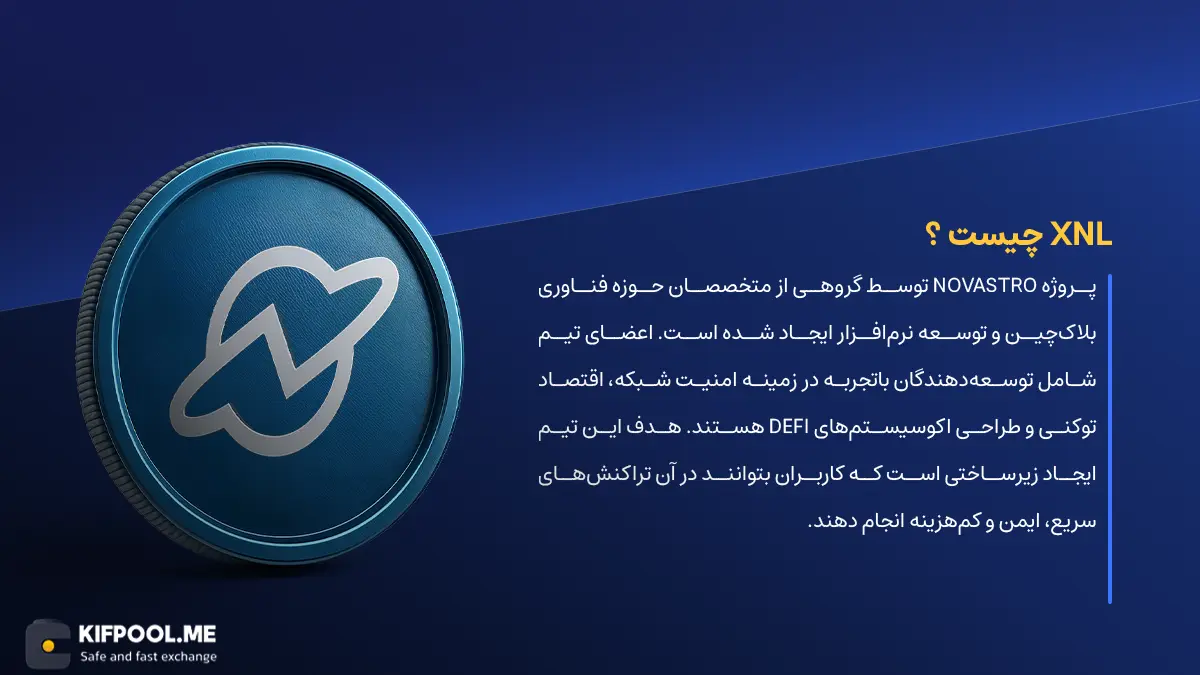 ارز دیجیتال Novastro چیست؟ | خرید و فروش XNL| خرید سریع ارز نوواسترو| صرافی ارز دیجیتال کیف پول من