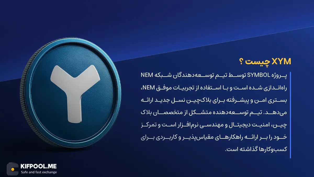 ارز دیجیتال Symbol چیست؟ | خرید و فروش XYM| خرید سریع ارز سیمبل| صرافی ارز دیجیتال کیف پول من